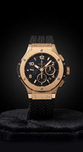 Hublot Big Bang Chronograph King Gold Matte Black Dial