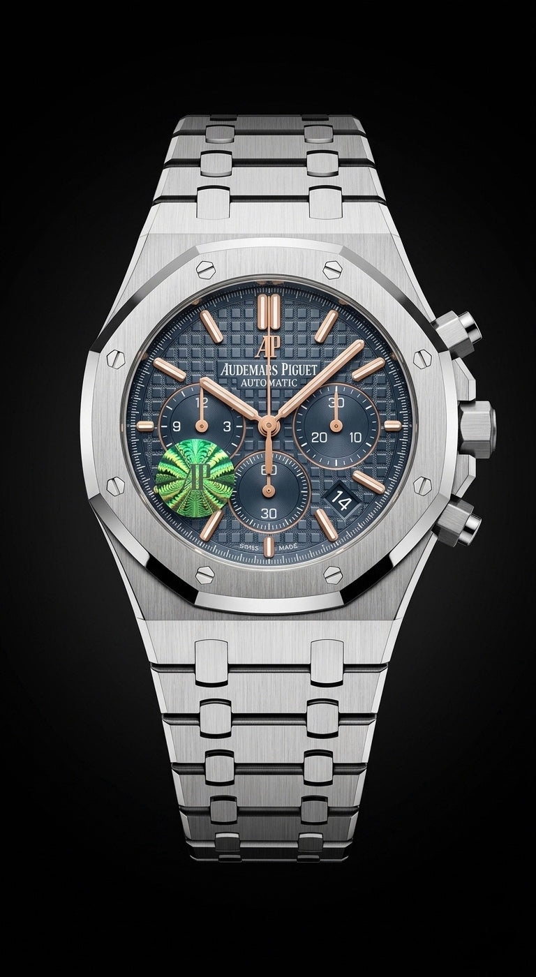 Audemars Piguet Royal Oak Chronograph Ice Blue Tiffany Dial