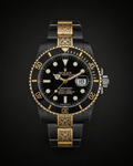 Rolex Submariner Date Custom Black and Gold
