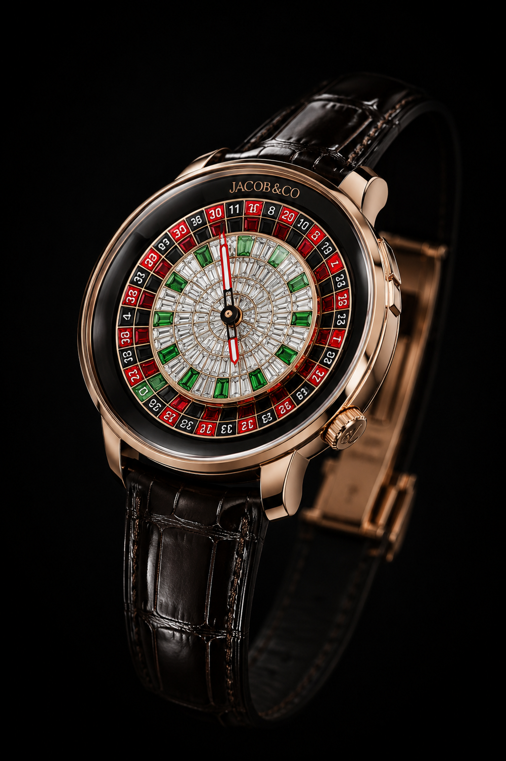Jacob & Co. Casino Tourbillon Rose Gold