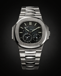 Patek Philippe Nautilus Stainless Steel with Black Blue Dial