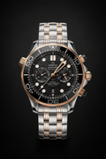 Omega Seamaster Diver Sedna Gold and Stainless Steel