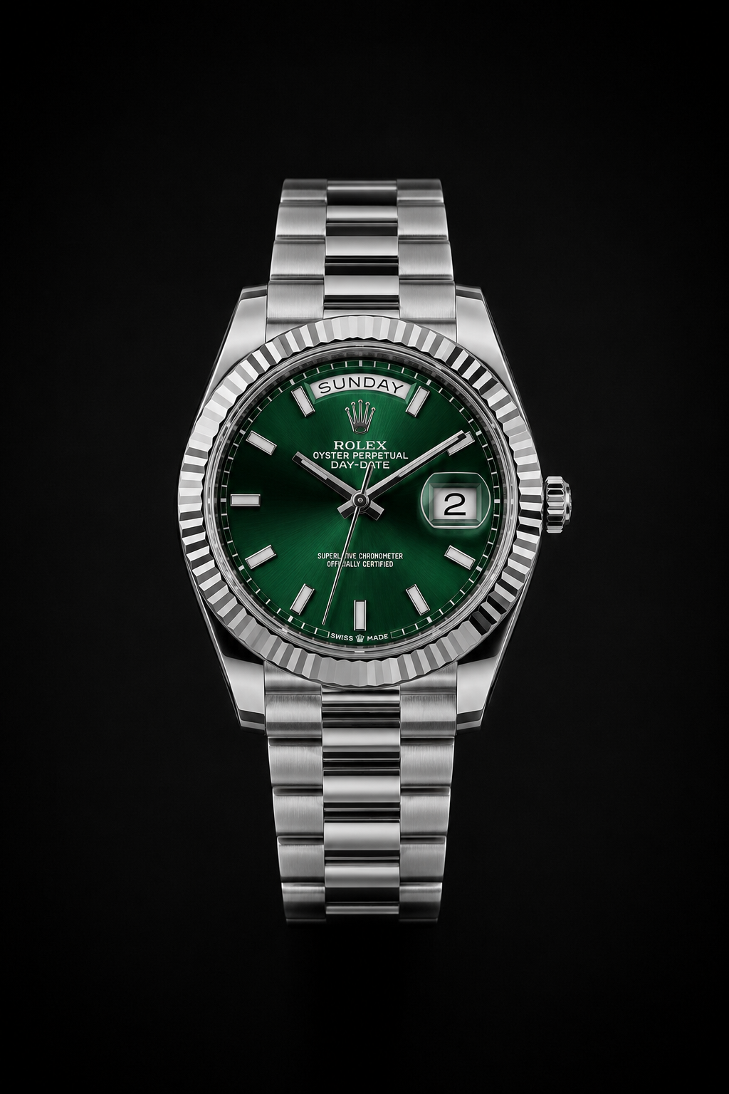 Rolex Day-Date 40 Green Dial Super Clone