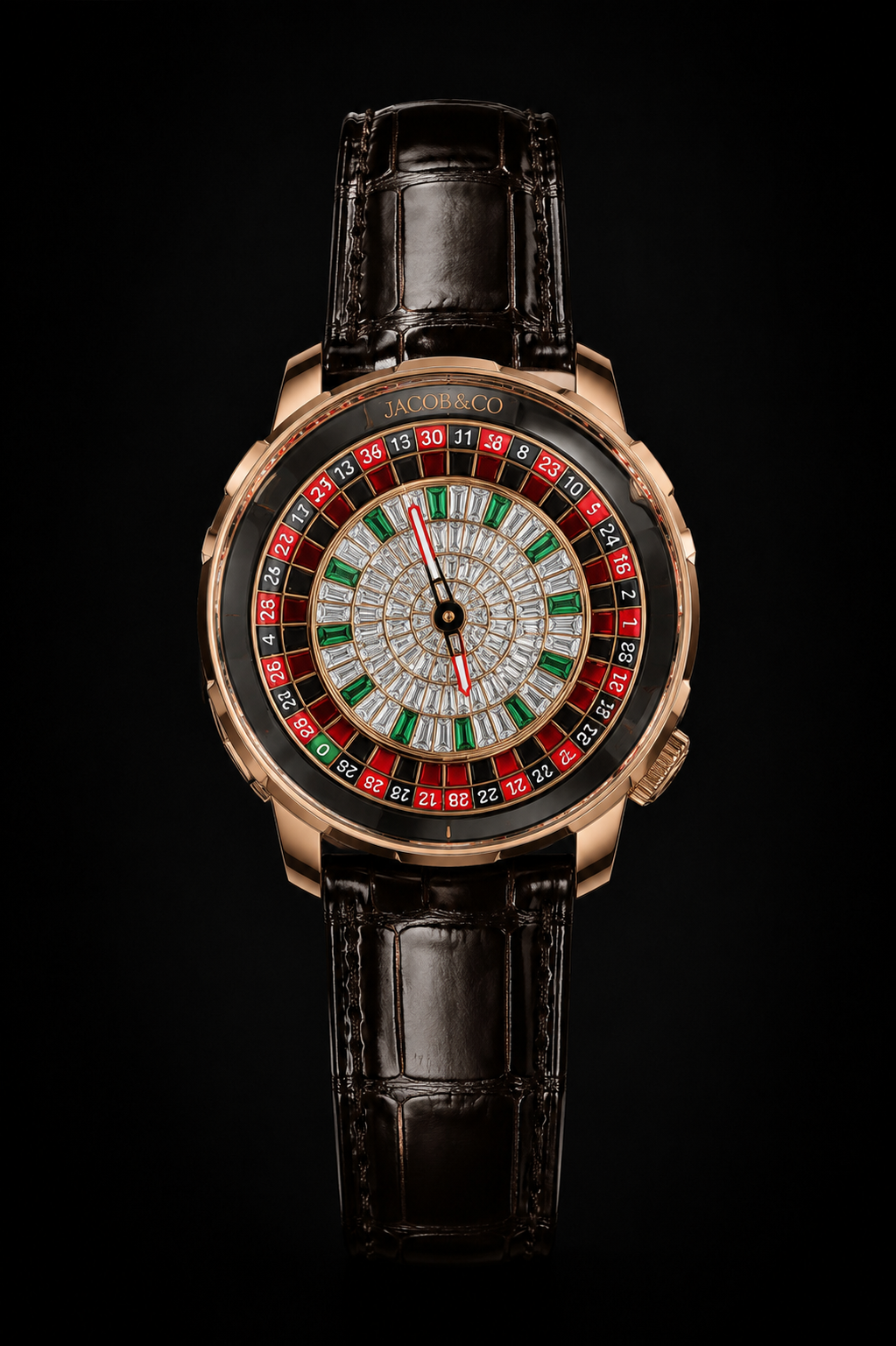 Jacob & Co. Casino Tourbillon Rose Gold