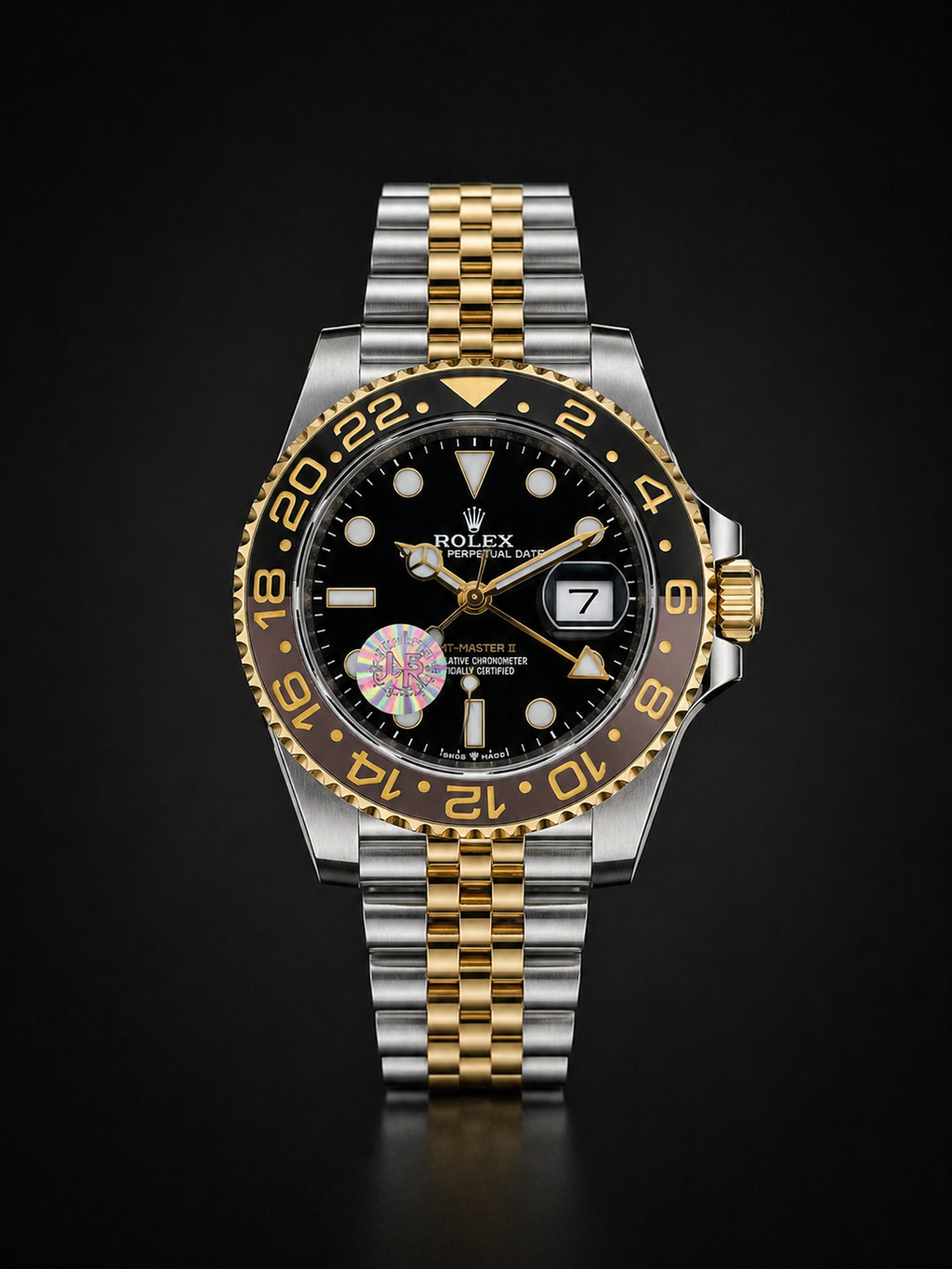 Rolex Root Beer Yellow Gold on Jubilee Bracelet