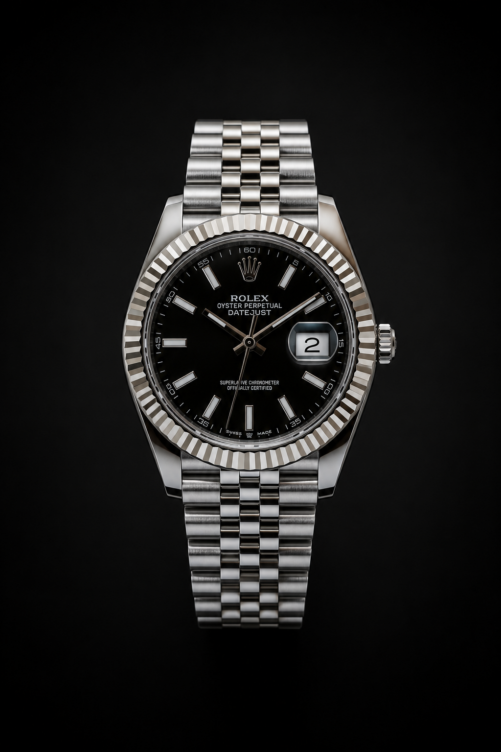 Rolex Datejust 41 Black Dial Super Clone