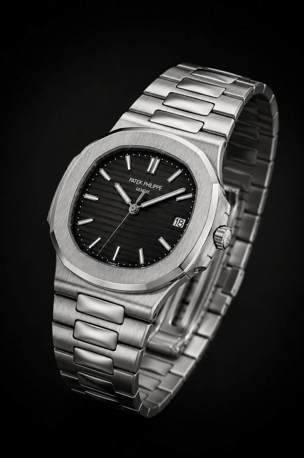 Patek Philippe Nautilus Black Dial