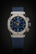 Hublot Classic Fusion Chronograph Titanium Blue