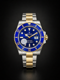 Rolex Submariner Date Bluesy Blue Dial and Bezel Yellow Rolesor