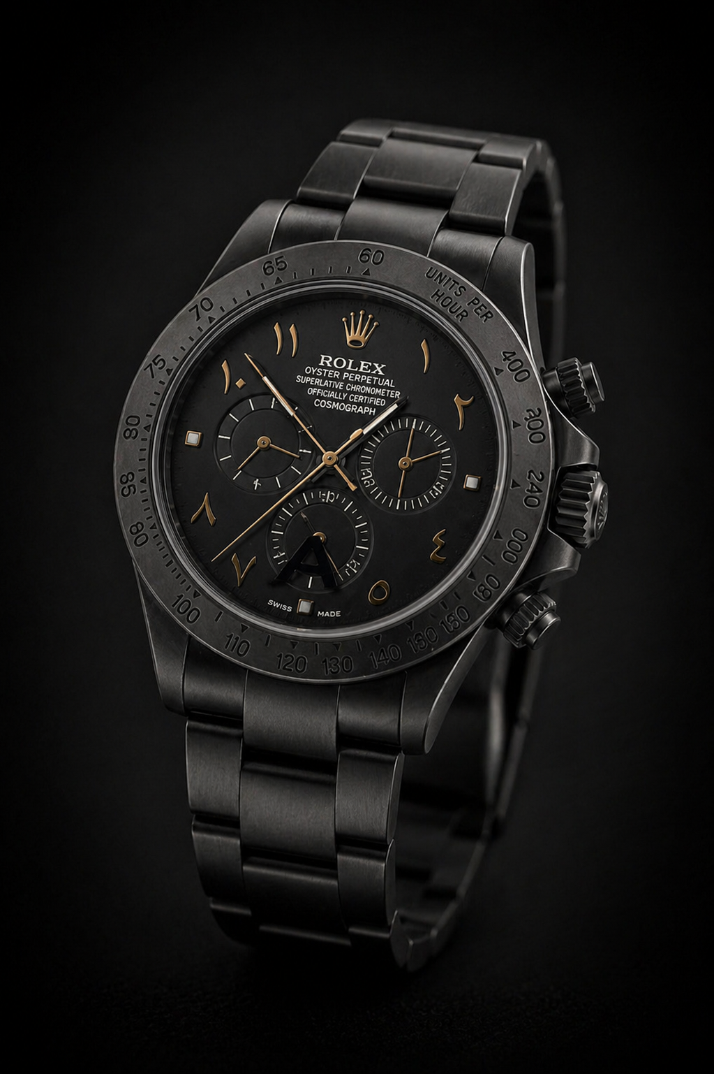 Rolex Cosmograph Daytona Black Arabic Dial