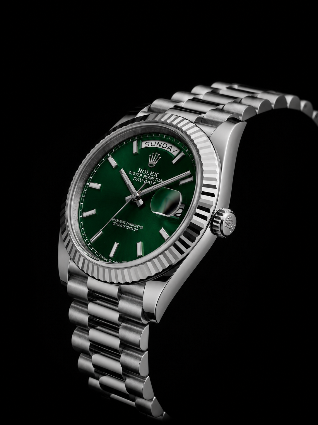 Rolex Day-Date 40 Green Dial Super Clone