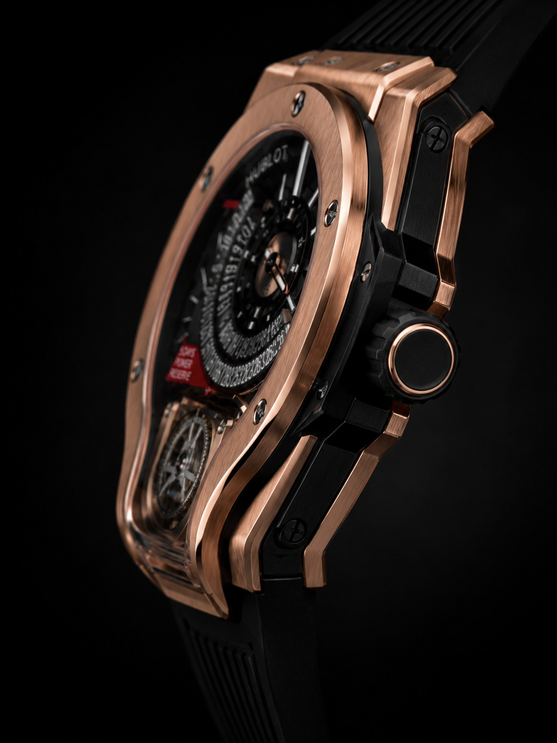 Hublot MP-13 Tourbillon Retrograde King Gold Super Clone