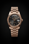 Rolex Day-Date 40 Rose Gold Slate Dial Super Clone