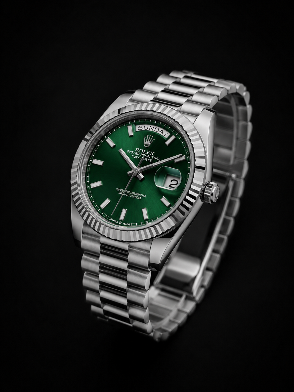 Rolex Day-Date 40 Green Dial Super Clone