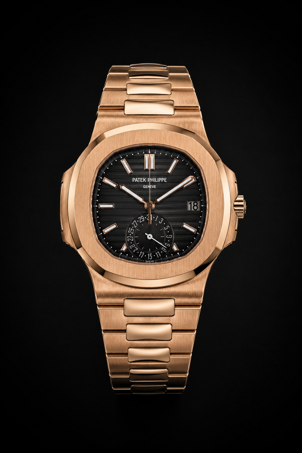 Patek Philippe Nautilus Rose Gold Annual Calendar