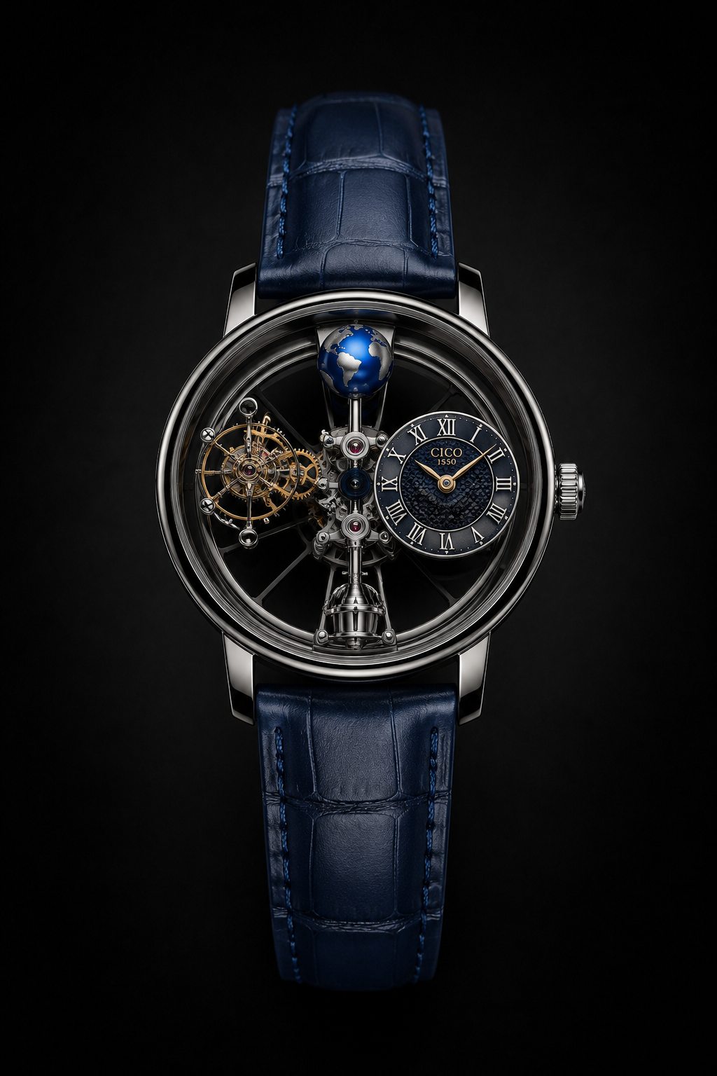 Jacob & Co. CICO 1850 Astronomia Tourbillon Tribute Blue