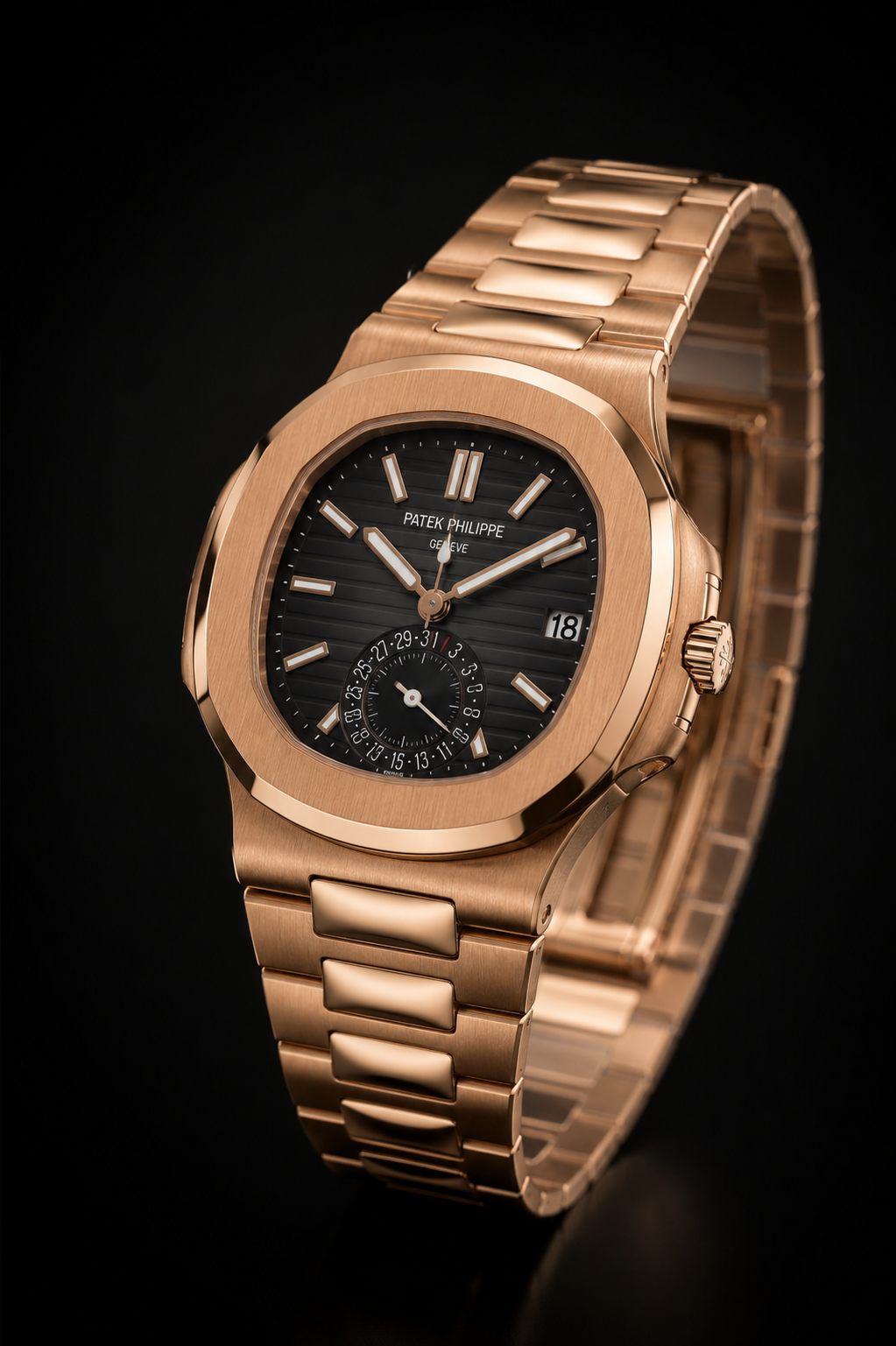 Patek Philippe Nautilus Rose Gold Annual Calendar