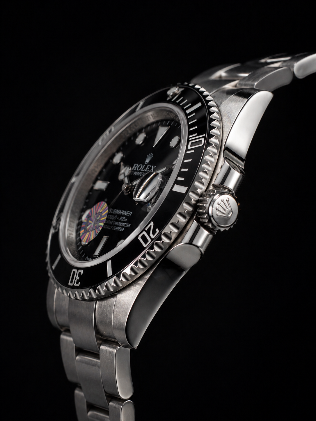 Rolex Submariner Date Black Dial and Bezel Stainless Steel